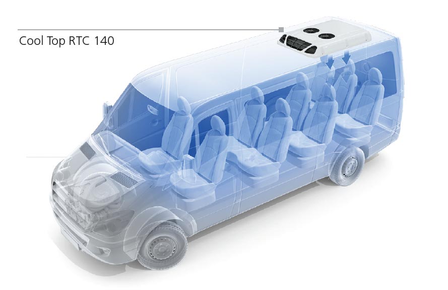 RAM ProMaster rear cargo HVAC systems for heating cooling