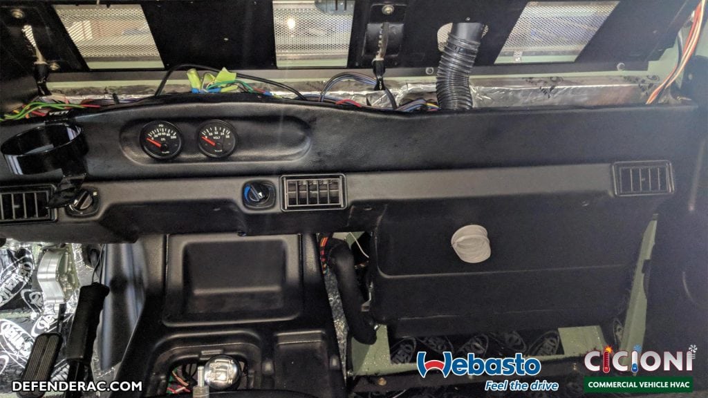 Land Rover Defender Air Conditioning AC System Kits by asto Cicioni
