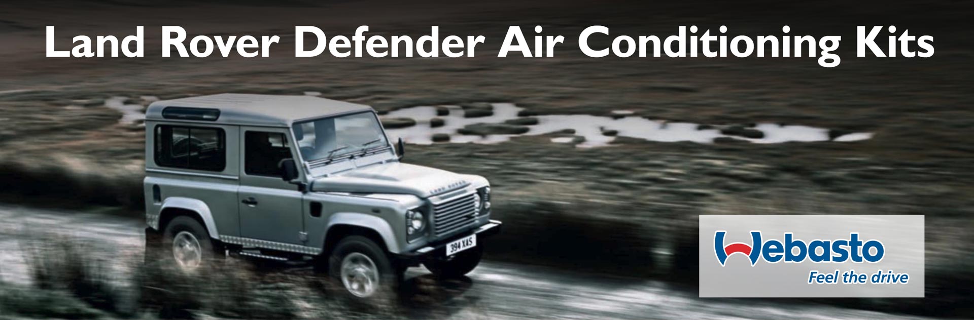 Land Rover Defender air conditioning kits